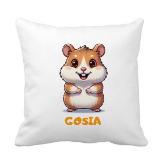 Poduszka Chomik z dowolnym imieniem