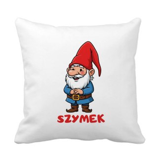 Poduszka Krasnal z dowolnym imieniem