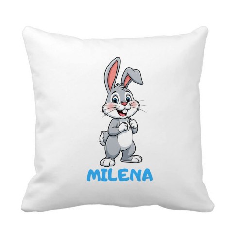 Poduszka Królik z dowolnym imieniem