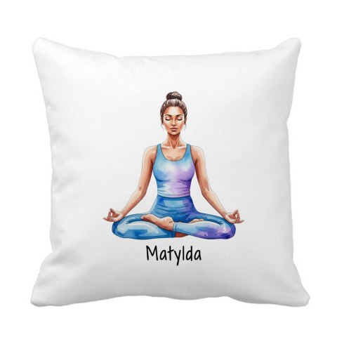 Poduszka Medytacja - joga z dowolnym imieniem