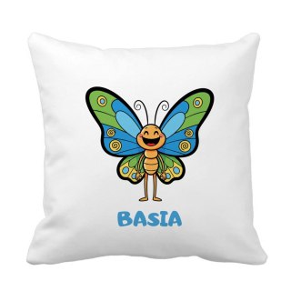 Poduszka Motyl z dowolnym imieniem