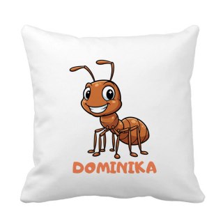 Poduszka Mrówka z dowolnym imieniem