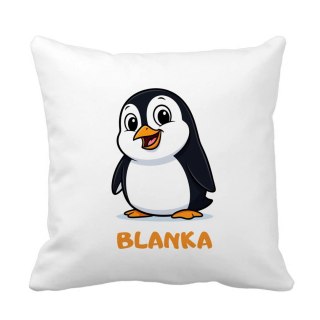 Poduszka Pingwin z dowolnym imieniem
