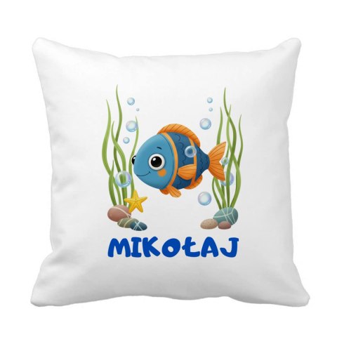 Poduszka Ryba z dowolnym imieniem