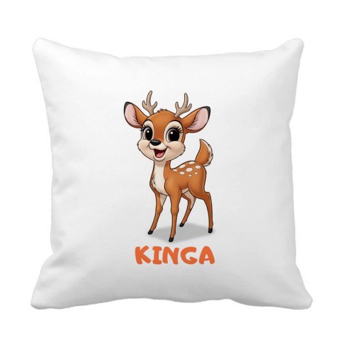 Poduszka Sarna z dowolnym imieniem