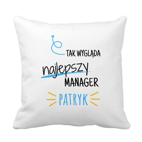 Poduszka dla managera z dowolnym imieniem