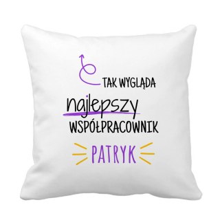 Poduszka dla współpracownika z dowolnym imieniem