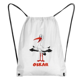 Worek Bocian z dowolnym imieniem