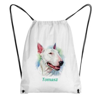 Worek Bull Terrier (Bulterier) z dowolnym imieniem