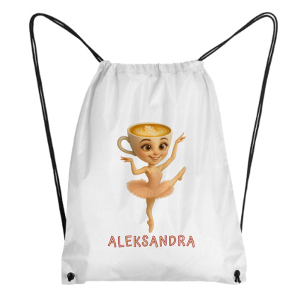 Worek Ballerina Cappuccina z dowolnym imieniem