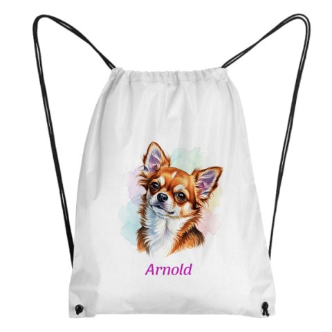 Workoplecak Chihuahua z dowolnym imieniem