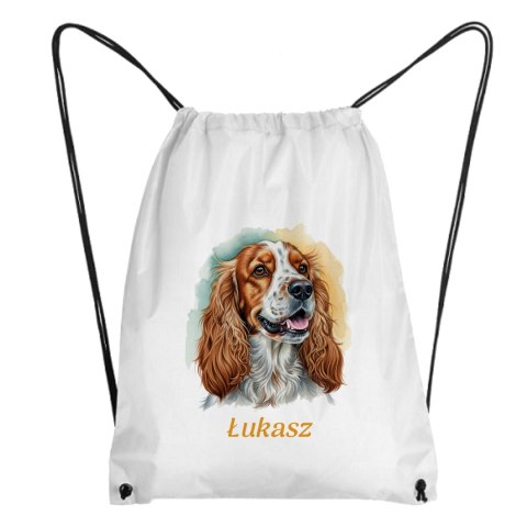 Worek Cocker Spaniel z dowolnym imieniem