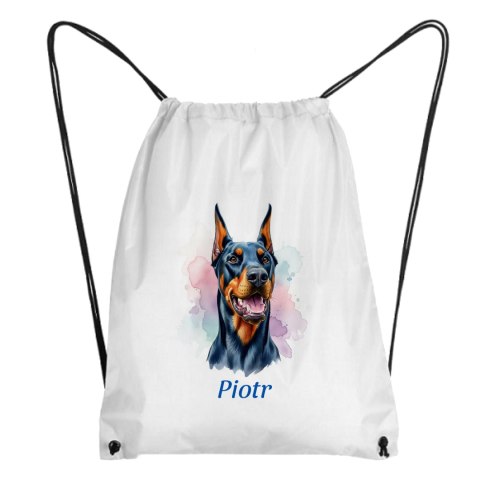 Worek Doberman z dowolnym imieniem