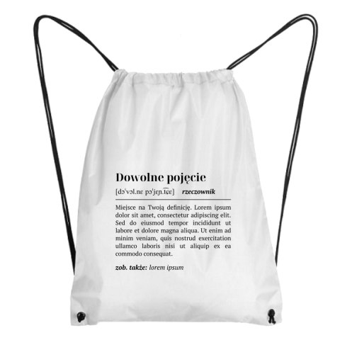 Worek Dowolna definicja - dowolne pojęcie