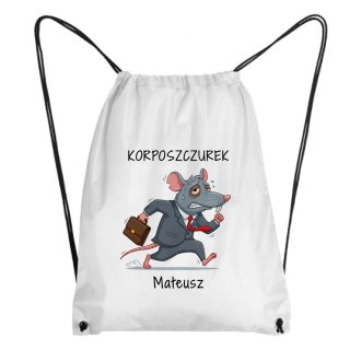 Worek Korposzczurek z dowolnym imieniem