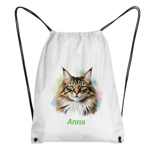 Worek Kot norweski leśny z dowolnym imieniem