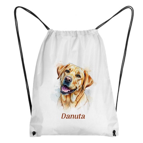Worek Labrador z dowolnym imieniem
