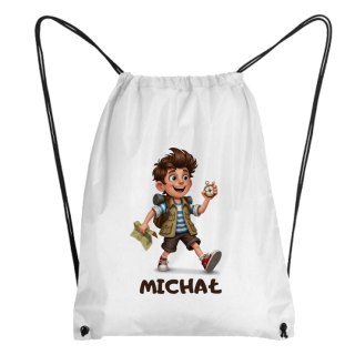 Worek Łowca przygód - chłopiec z dowolnym imieniem