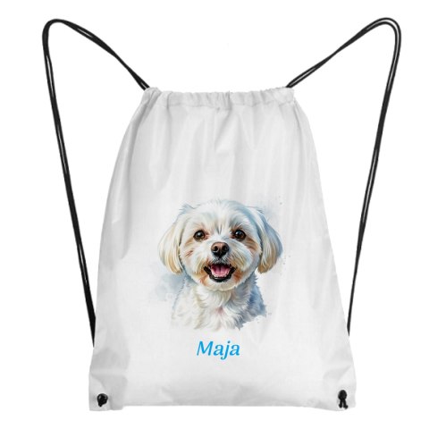 Worek Maltańczyk z dowolnym imieniem