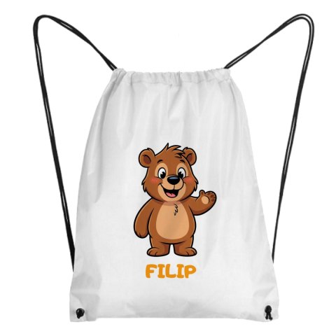 Worek Miś Niedźwiadek z dowolnym imieniem