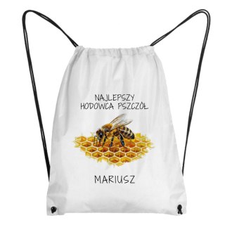 Worek Najlepszy hodowca pszczół z dowolnym imieniem