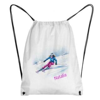 Worek Narciarka z dowolnym imieniem