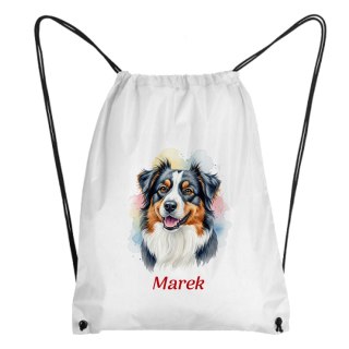 Worek Owczarek australijski (Australian Shepherd) z dowolnym imieniem