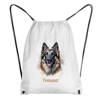 Worek Owczarek niemiecki z dowolnym imieniem