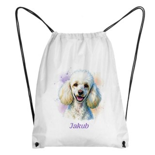 Worek Pudel z dowolnym imieniem