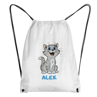 Worek Siwy kotek z dowolnym imieniem