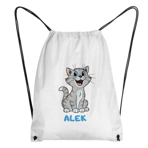 Worek Siwy kotek z dowolnym imieniem