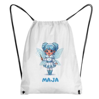 Worek Wróżka Śnieżynka z dowolnym imieniem