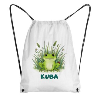 Worek Żaba z biedronką z dowolnym imieniem