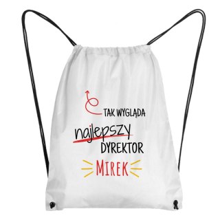 Worek dla dyrektora z dowolnym imieniem