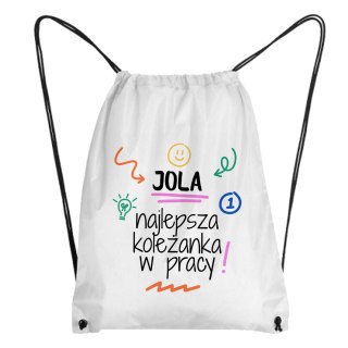 Worek dla koleżanki z pracy z dowolnym imieniem