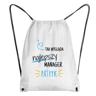 Worek dla managera z dowolnym imieniem