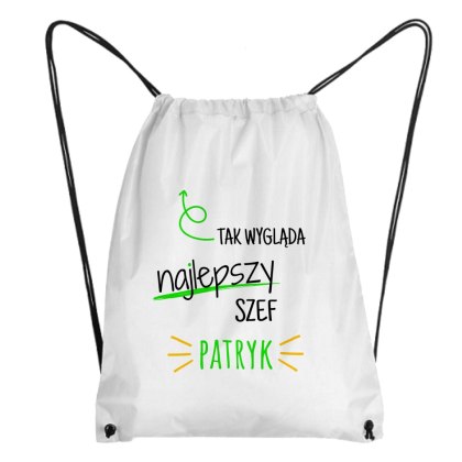 Worek dla szefa z dowolnym imieniem