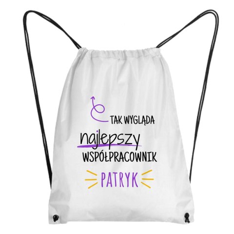 Worek dla współpracownika z dowolnym imieniem