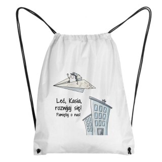 Worek na pożegnanie z pracy z dowolnym imieniem