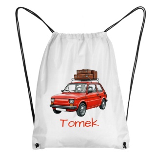 Worek Fiat 126 p Maluch z dowolnym imieniem