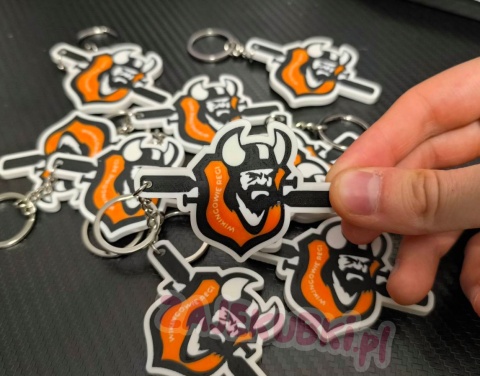 Brelok z Twoim logo - 10 sztuk