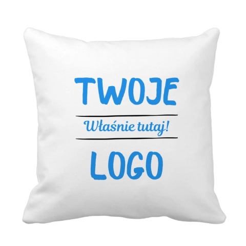 Poduszka z własnym logo