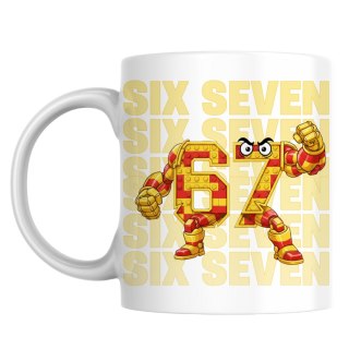 Kubek 67 Six seven z klocków