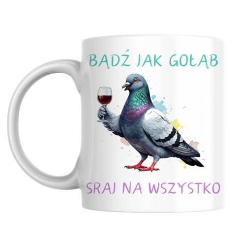 Kubek Bądź jak gołąb, sr_j na wszystko