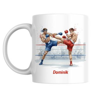 Kubek Boks tajski Muay Thai z dowolnym imieniem