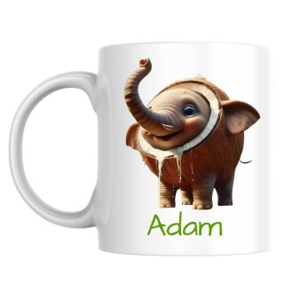 Kubek Cocofanto Elefanto brainrot z dowolnym imieniem