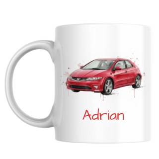 Kubek Honda Civic VIII UFO Type-R z dowolnym imieniem