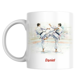 Kubek Karate z dowolnym imieniem