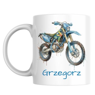 Kubek Motocross motocykl z dowolnym imieniem