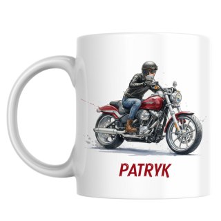 Kubek Motocyklista z dowolnym imieniem